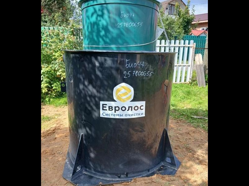 Установка септика Евролос БИО 4+ для семьи из 4 человек